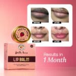 Youth Face Lip Balm Deep Moisture before and after regular use