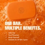 Daily cleansing soap suitable for all skin types