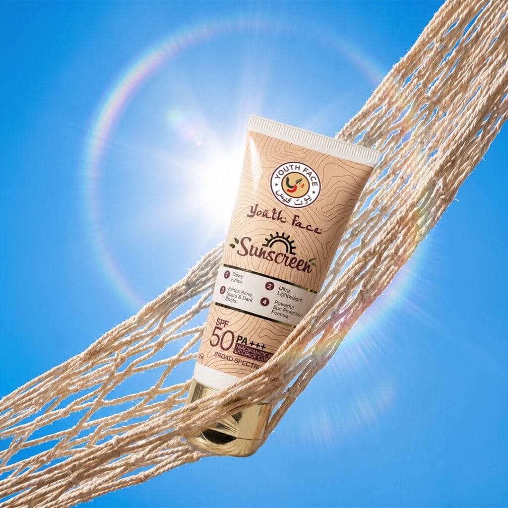 Youth Face Sunscreen SPF 50 PA+++ daily sunscreen